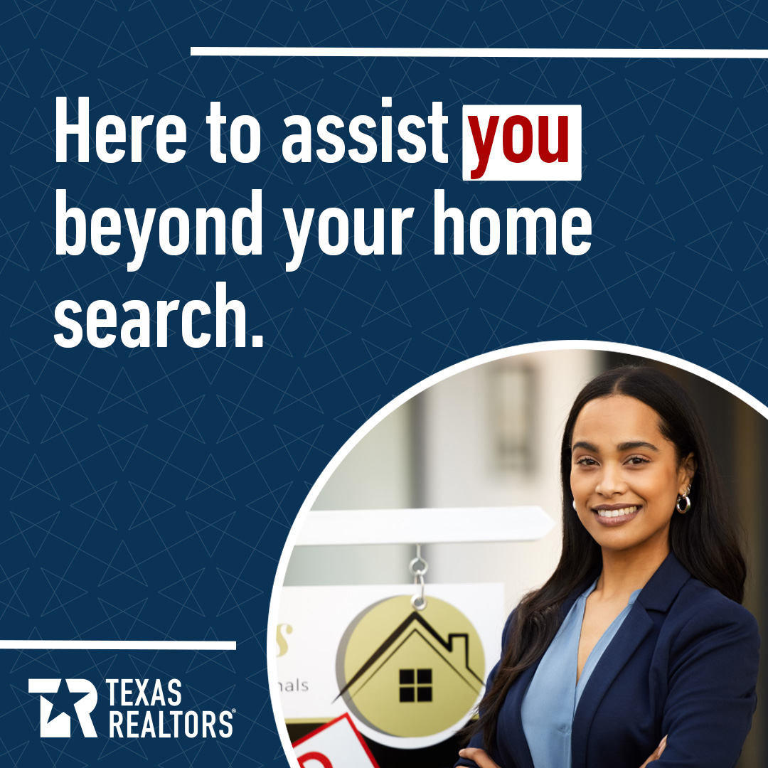Beyond your home search social graphic, square